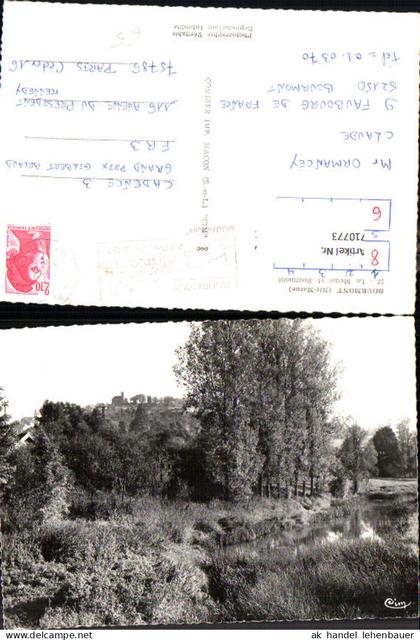 710773 France Foto AK Bourmont Haute Marne La Meuse et Bourmont
