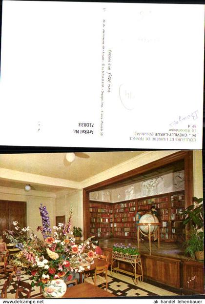 710833 France Chevilly-Larue Val-de-Marne La Bibliotheque Bibliothek Globus