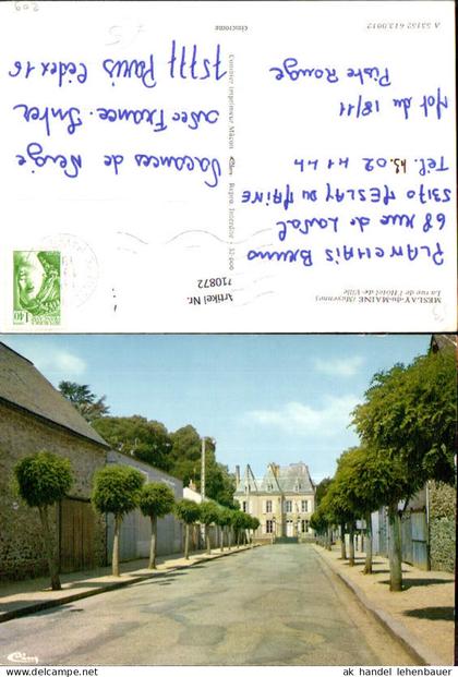 710872 France Meslay-du-Maine Mayenne La rue de l Hotel-de-Ville