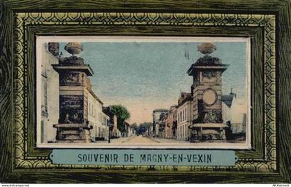 95420 Magny-en-Vexin - Magny-en-Vexin (Frankreich) Leporello I-II (Ecken... - 55118944