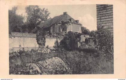 A141 France 1916 Feldpost WWI Beaucourt, Ortspartie mit Wohnhaus postcard
