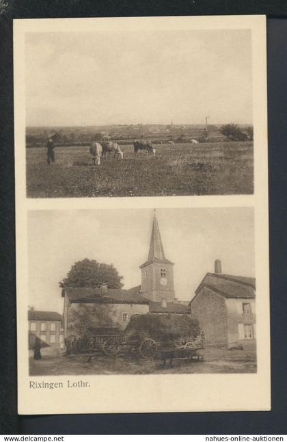 Ansichtskarte Frankreich Rixingen Réchicourt-le-Château Lothringen