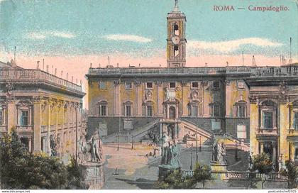 B106589 Italy Roma Campidoglio Statues