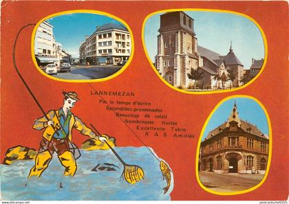 B50601 Lannemezan L`Eglise Hotel de Ville   france