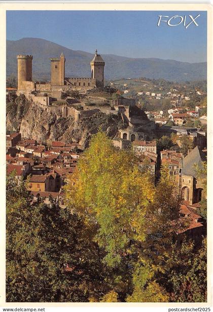 B50861 Foix Le chateau fort des Comtes de Foix   france