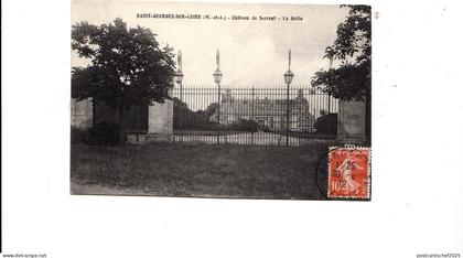 BF12226 saint georges sur loire m et l chateau de serra france front/back image