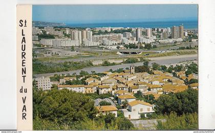 BF21823 a m saint laurent du var vue generale france  front/back image