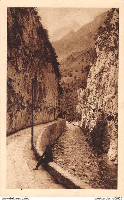 BF6639 vallee de l aude saint gorges defile des gorges france   France