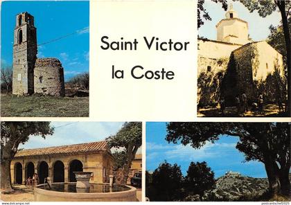 BR21288 Saint Victor la Coste La chapelle de Saint martin  france
