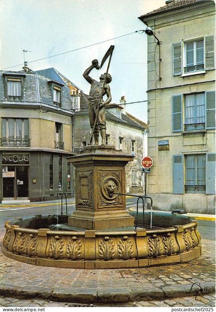 BR22865 Saint leu la Foret Place de la Forge france