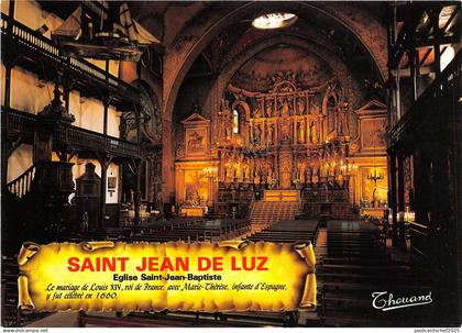 BR8350 Saint Jean de Luz eglise Saint Jean Baptiste   france