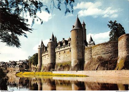BT9493 josselin le chateau et bordure de l oust        France