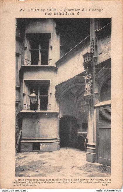 Frankreich 69 Lyon Quartier du Change Rue Saint-Jean 9 gl1912 #198.706
