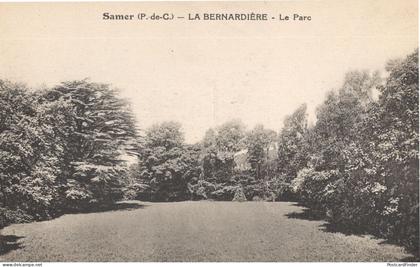 Samer La Bernardiere Le Parc Rare Unis France Old Postcard