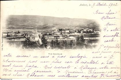 CPA Ambert le Vue Generale