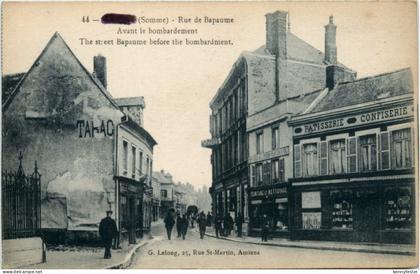 Amiens - Rue de Bapaume