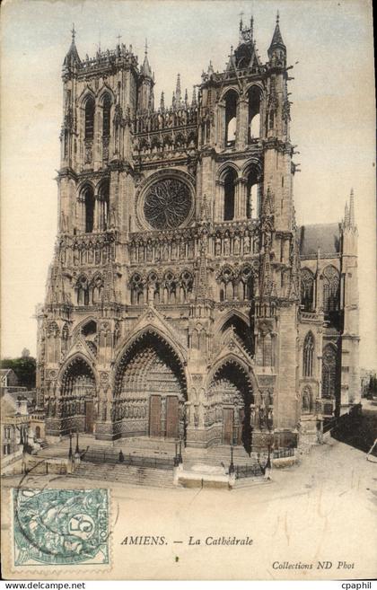 CPA Amiens Cathedrale