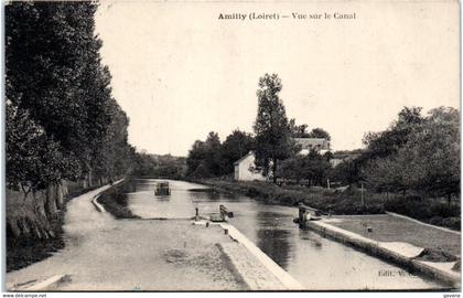 45 AMILLY - Vue sur le canal