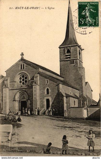 CPA ANCY-le-FRANC - L'Église (357530)