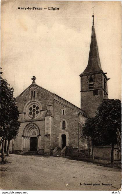 CPA ANCY-le-FRANC - L'Église (658787)