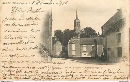 55923 - ANDELOT BLANCHEVILLE - RUE DE CHAUMONT / LE PONT DU ROGNON