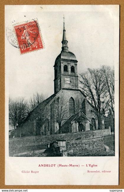 ANDELOT  (52) : " L'EGLISE "