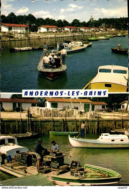 CPSM Andernos Les Bains Retour Au Port Triage Des Huitres