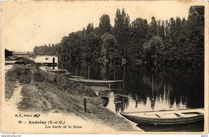 CPA ANDRESY Les Bords de la Seine (1412492)