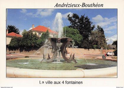 42 ANDREZIEUX BOUTHEON FONTAINE REMARQUABLE A L ENTREE DU BOURG