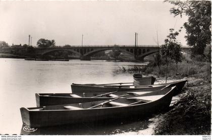 Andrézieux Bouthéon - Berges de la Loire et le pont