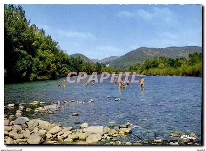 CPM Anduze Gard Camping caravaning Le Castel Rose face a la porte des Cevennes