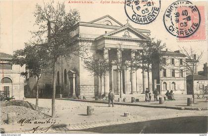 CPA Angouleme Eglise Saint Jacques