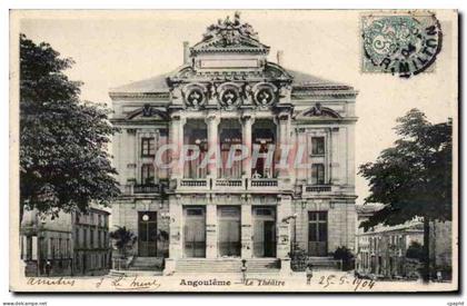 CPA Angouleme Le theatre
