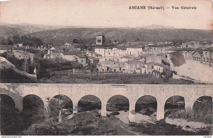 ANIANE . Vue générale