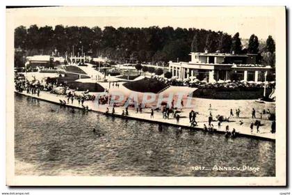 CPM Annecy Plage