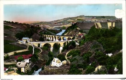CPA Annemasse Le Pont de Viaison et le Chemin de Fer