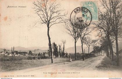 FRANCE - Anould - Vue générale - Souches d Anould - Rue - Animé - CPA
