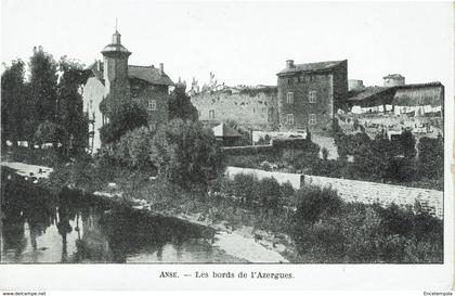 CPA - Carte postale - France - ANSE - Les bords de l'Azergues  ( CPV 172)