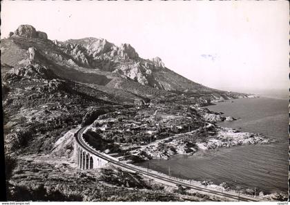 CPSM Antheor Le Viaduc l'Esterel et le Cap Roux
