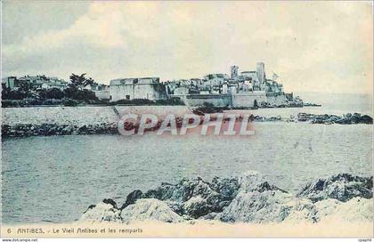 CPA Antibes La Vieil Antibes et les remparts