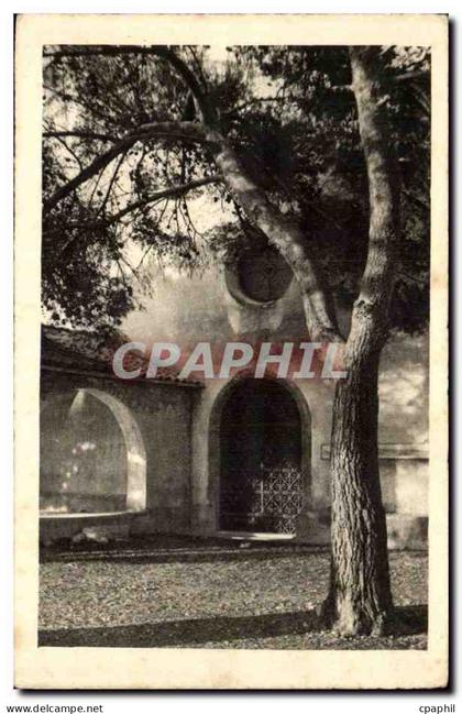 Cap d'Antibes CPA Notre Dame de la Garoupe Entree de la chapelle