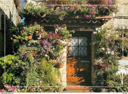 CPM La Cote d'Azur Inoubliable Antibes A M Entree fleurie Vieil Antibes