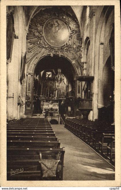 CPA Apt (Vaucluse) Interieur de la Cathedrale