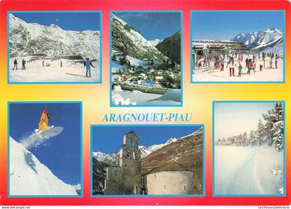 FRANCE - Aragnouet - Piau - Féérie hivernale - Ski - Sport - Animé - Ed La Cigogne - Grf Aragnouet - Carte postale