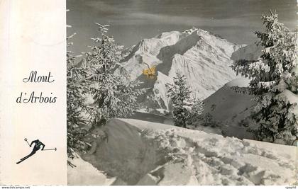 CPM Le mont d arbois 4 le mont blanc vu du mont d arbois