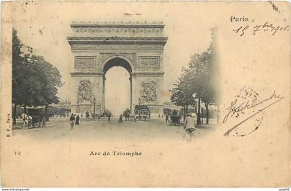 CPA Paris Arc de Triomphe