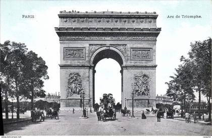 CPA Paris Arc de Triomphe