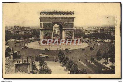 CPA Paris Arc de Triomphe