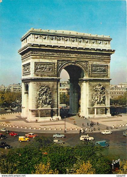 CPM Paris L Arc de Triomphe