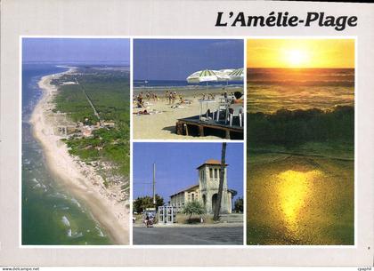 CPM Cote Aquitaine L'Amelie Plage Gironde